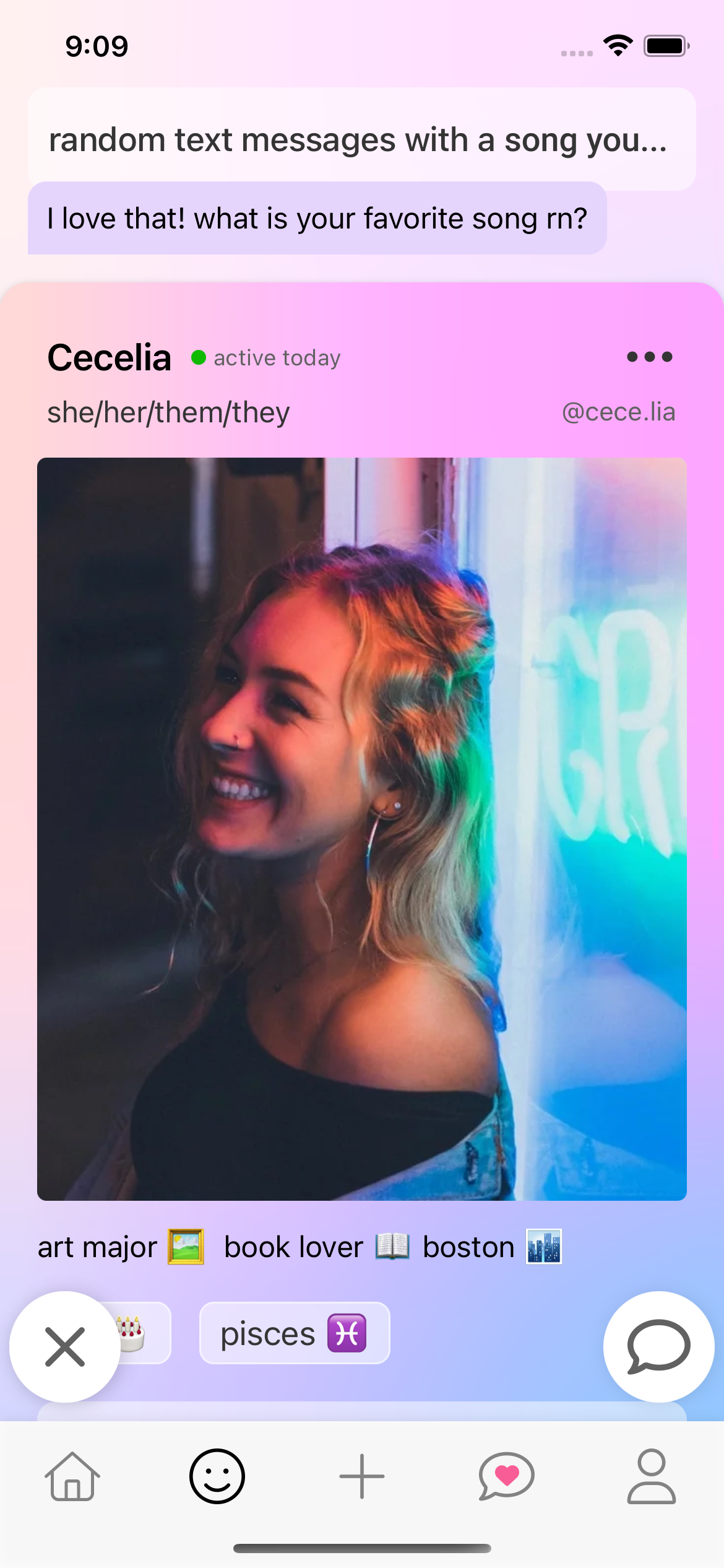 a screenshot of mosaic's connect page